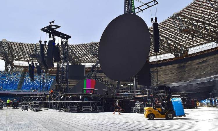 Unicar-Yale e New Sami per il concerto dei Coldplay a Napoli